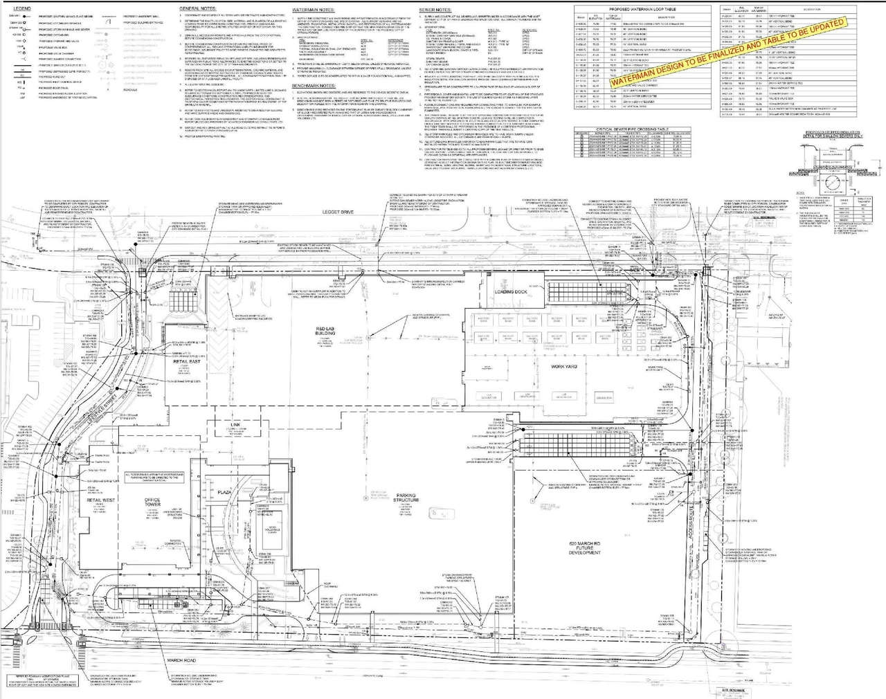 Construction site plan for project from page 68 of the file '2024-11-15 - Design Brief - D07-12-24-0149'