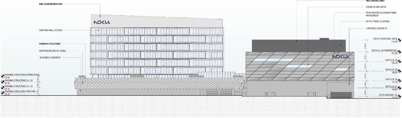 Rendering of building from page 70 of the file '2024-11-15 - Design Brief - D07-12-24-0149'