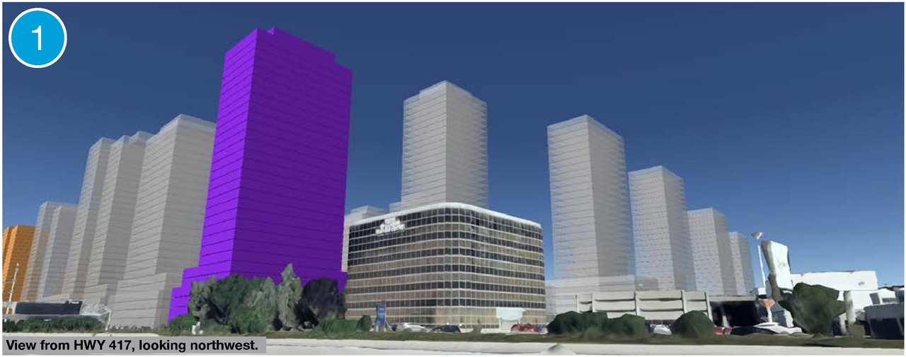 Rendering of building from page 31 of the file '2025-05-02 - Urban Design Review Panel Report - D07-12-24-0151'