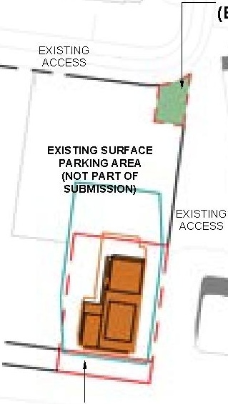 Construction site plan for project from page 65 of the file '2025-05-02 - Urban Design Review Panel Report - D07-12-24-0151'
