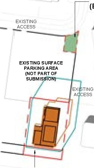 Construction site plan for project from page 66 of the file '2025-05-02 - Urban Design Review Panel Report - D07-12-24-0151'