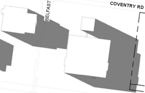 Construction site plan for project from page 69 of the file '2025-05-02 - Urban Design Review Panel Report - D07-12-24-0151'