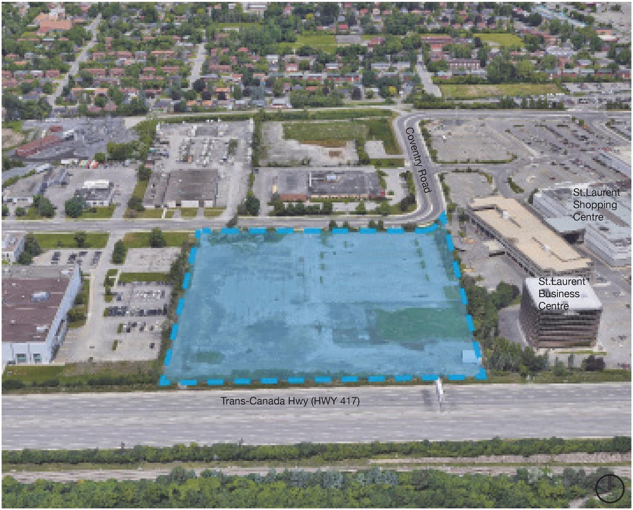Construction site plan for project from page 7 of the file '2024-11-20 - Urban Design Brief - D07-12-24-0151'