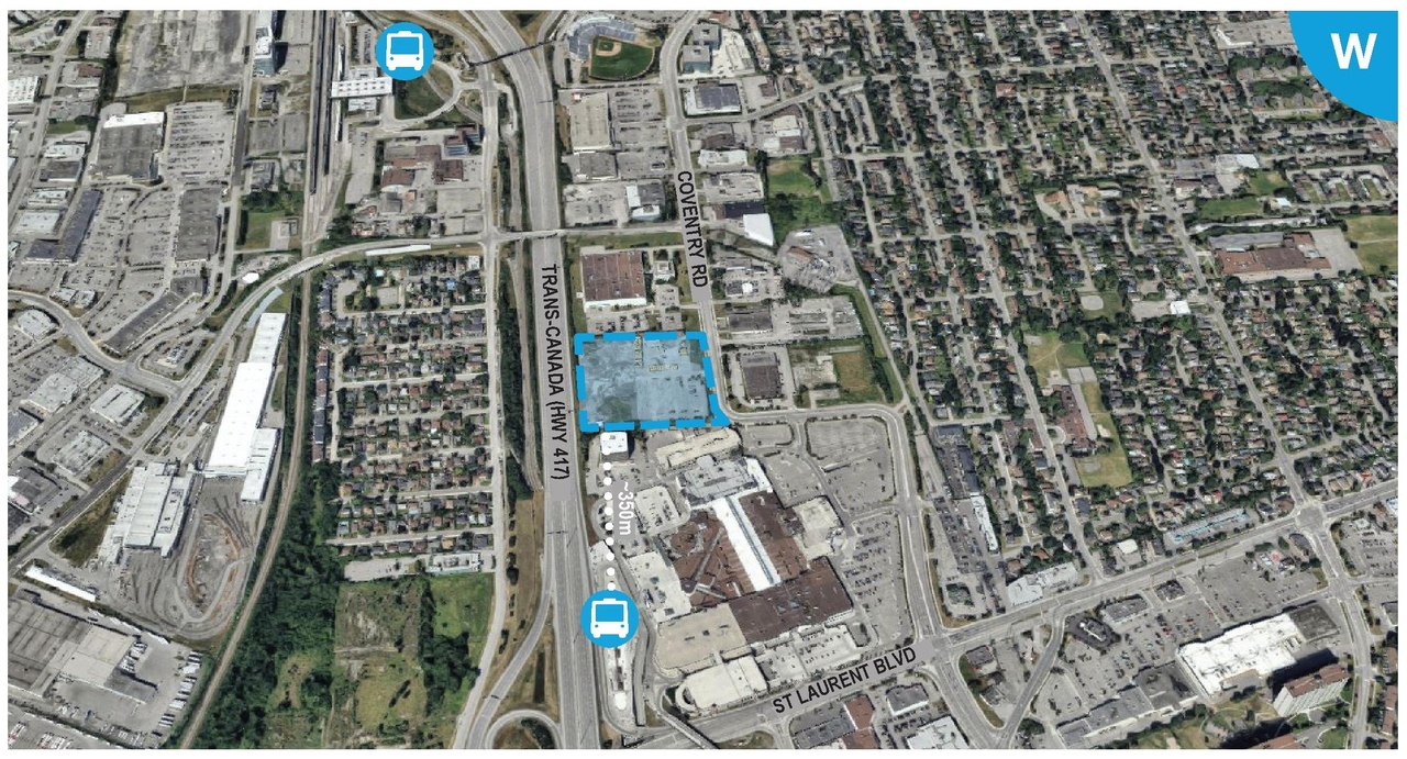 Construction site plan for project from page 8 of the file '2024-11-20 - Urban Design Brief - D07-12-24-0151'