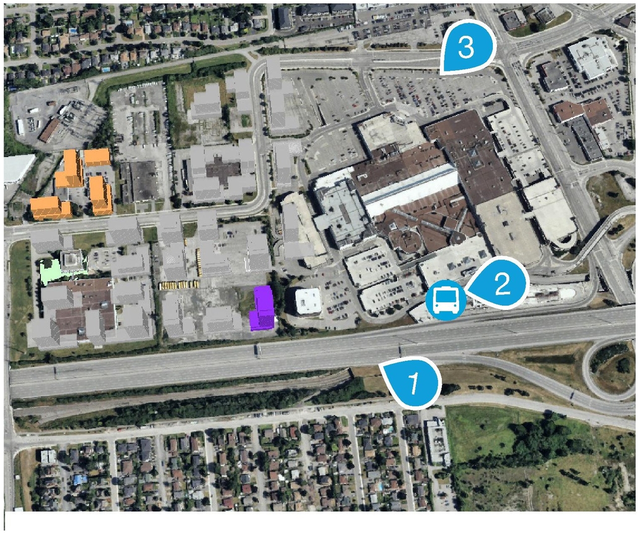 Construction site plan for project from page 25 of the file '2024-11-20 - Urban Design Brief - D07-12-24-0151'