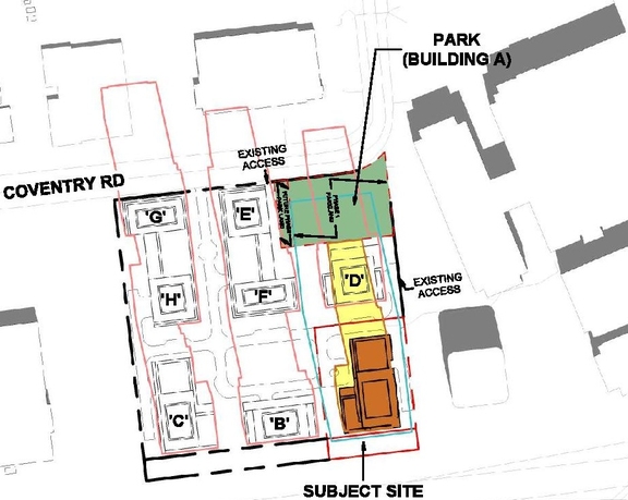 Construction site plan for project from page 66 of the file '2024-11-20 - Urban Design Brief - D07-12-24-0151'