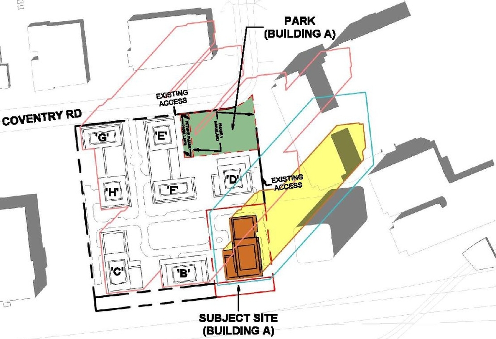 Construction site plan for project from page 68 of the file '2024-11-20 - Urban Design Brief - D07-12-24-0151'