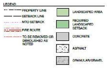 Construction site plan for project from page 5 of the file '2024-11-20 - Design Brief - D07-12-24-0152'