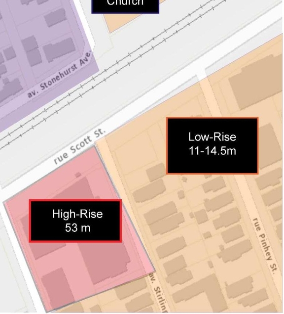 Construction site plan for project from page 14 of the file '2024-11-21 - Urban Design Brief - D07-12-24-0153'
