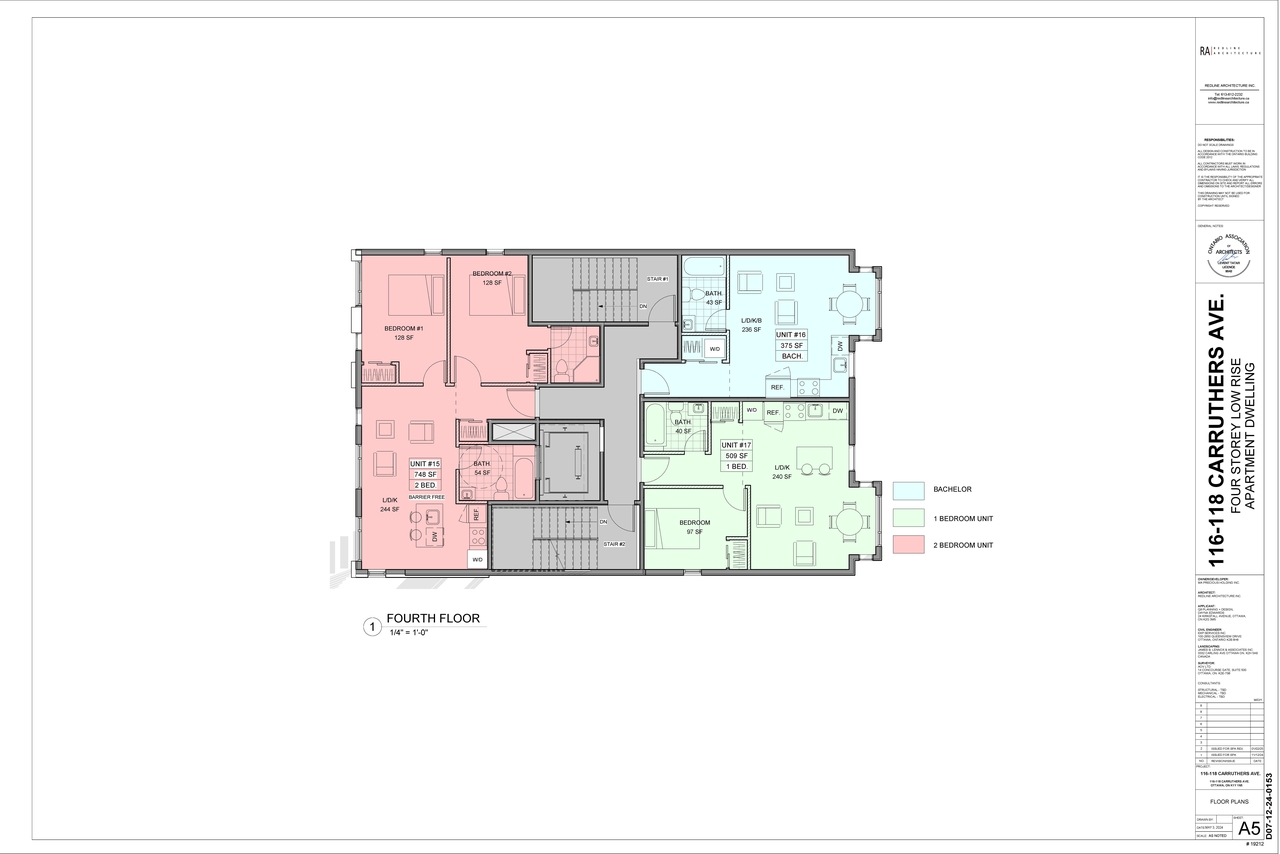 Floor plan for project from page 5 of the file '2025-02-04 - Floor Plans - D07-12-24-0153'