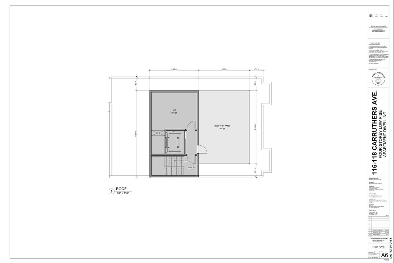 Floor plan for project from page 6 of the file '2025-02-04 - Floor Plans - D07-12-24-0153'