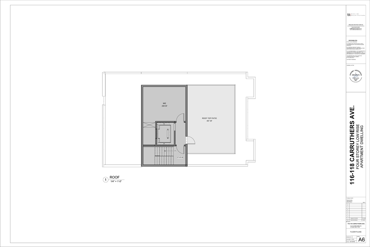 Floor plan for project from page 7 of the file '2024-11-21 - Site Plan, Floor Plans, Elevations & Context Models - D07-12-24-0153'