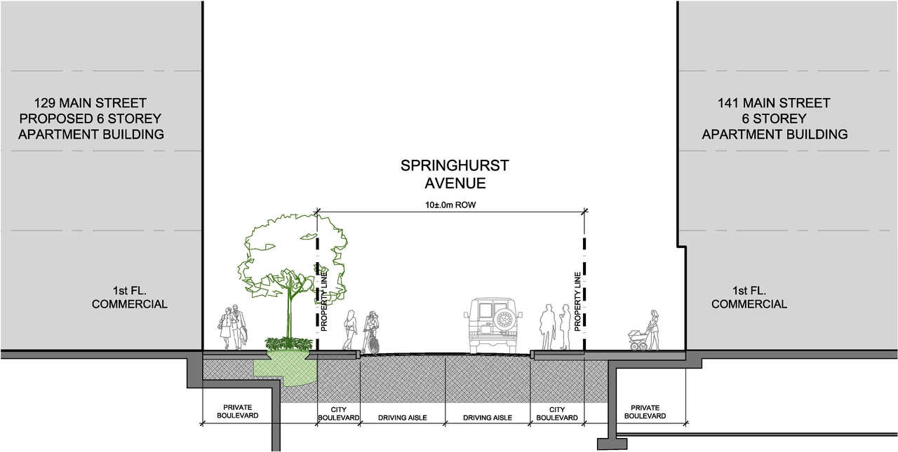 Construction site plan for project from page 26 of the file '2025-06-03 - Urban Design Brief - D07-12-24-0154'