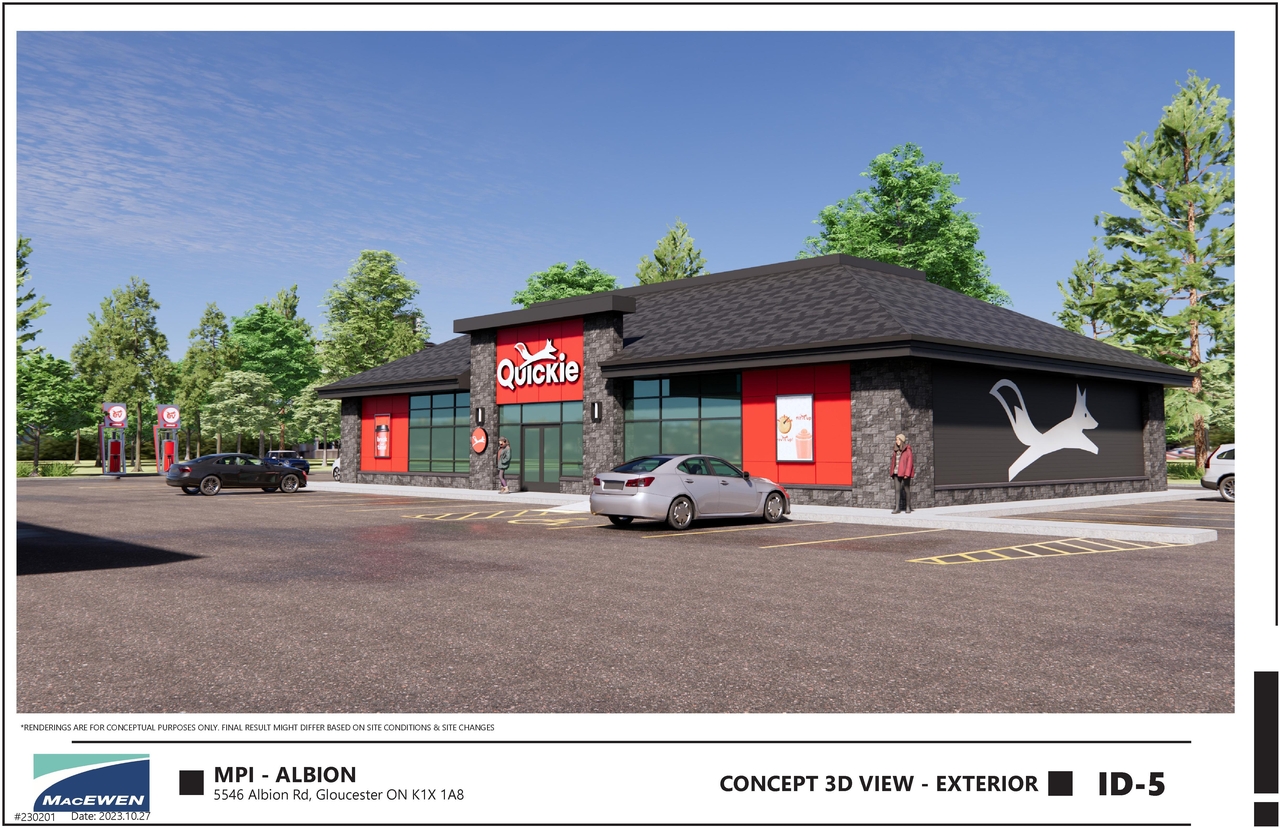Rendering of building from page 5 of the file '2024-11-28 - Site Plan Rendering Package - D07-12-24-0157'