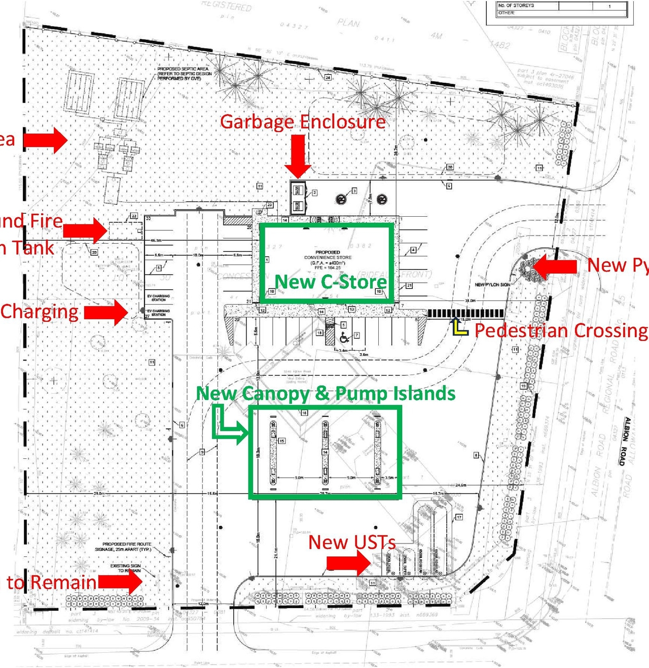 Construction site plan for project from page 13 of the file '2024-11-28 - Urban Design Brief - D07-12-24-0157'