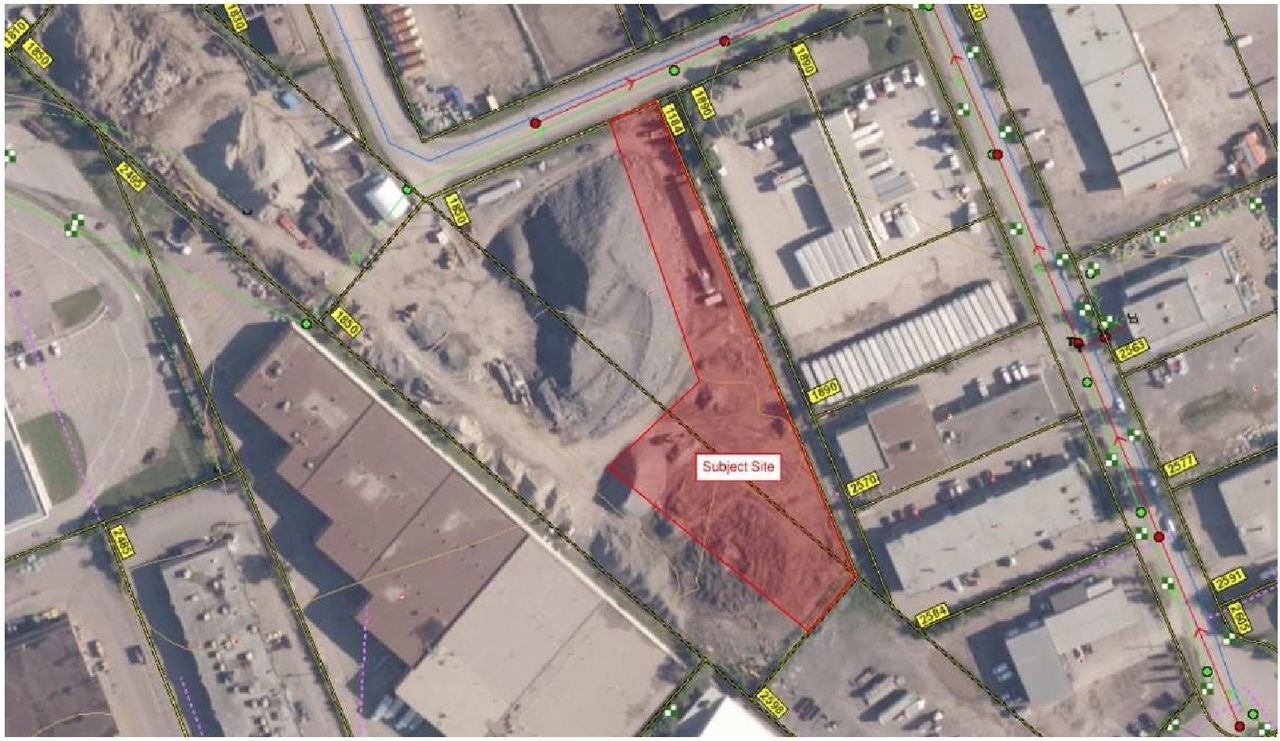 Construction site plan for project from page 6 of the file '2024-12-03 - Design Brief - D07-12-24-0160'