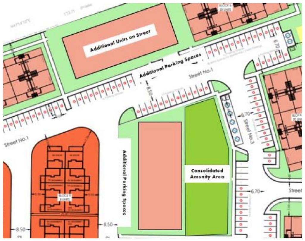Construction site plan for project from page 25 of the file '2024-12-10 - Urban Design Brief - D07-12-24-0164'