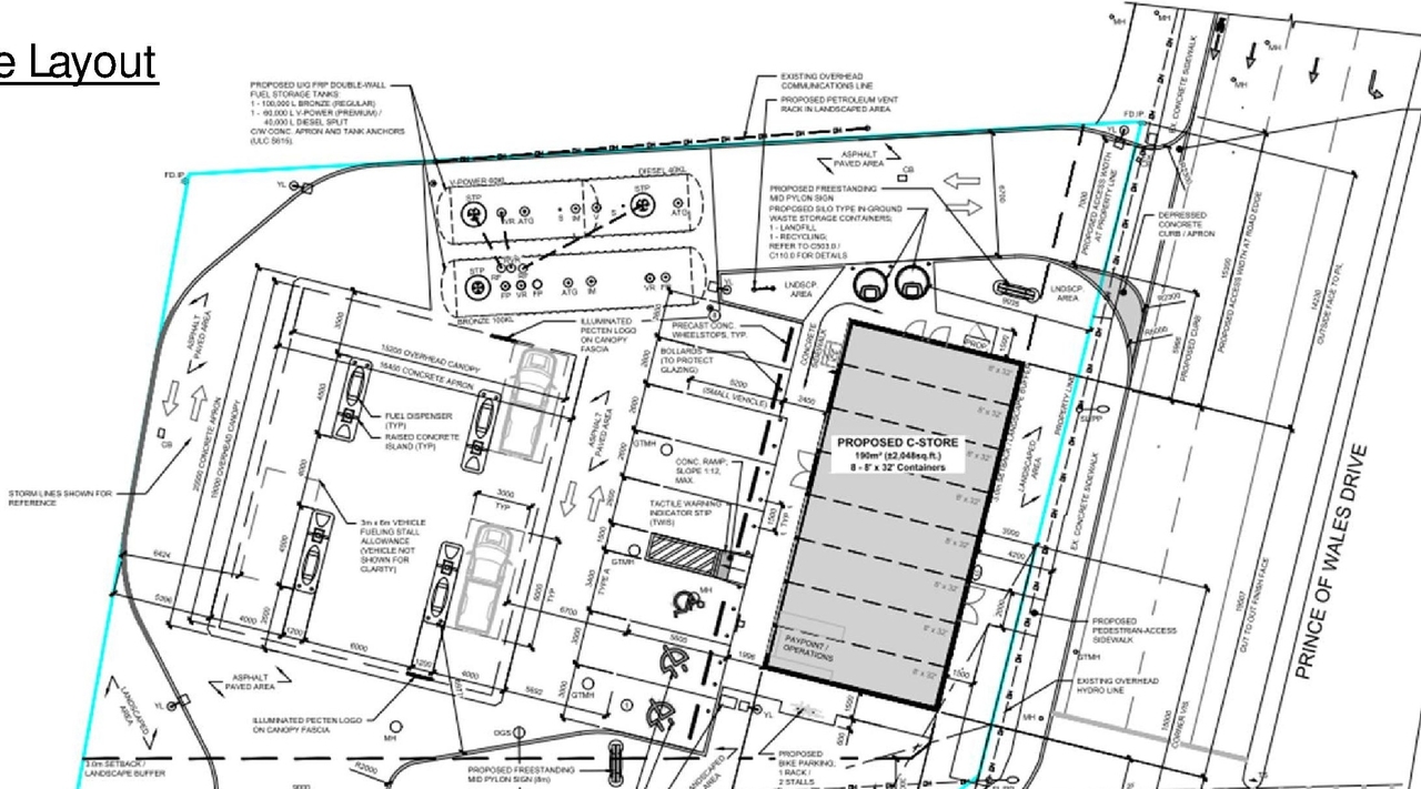 Construction site plan for project from page 10 of the file '2024-12-11 - Urban Design Brief - D07-12-24-0166'