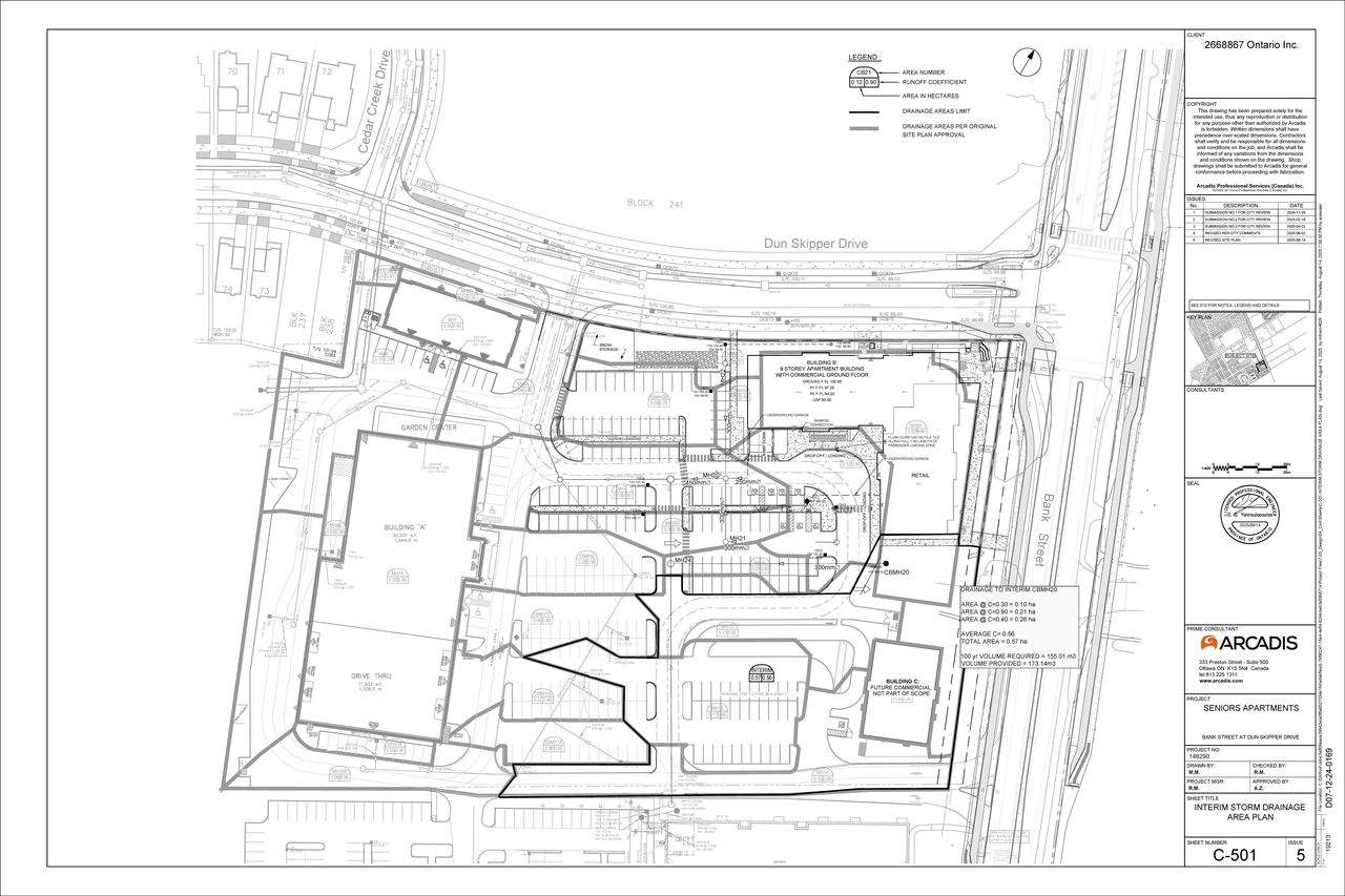 Construction site plan for project from page 62 of the file '2025-08-20 - Design Brief - D07-12-24-0169'