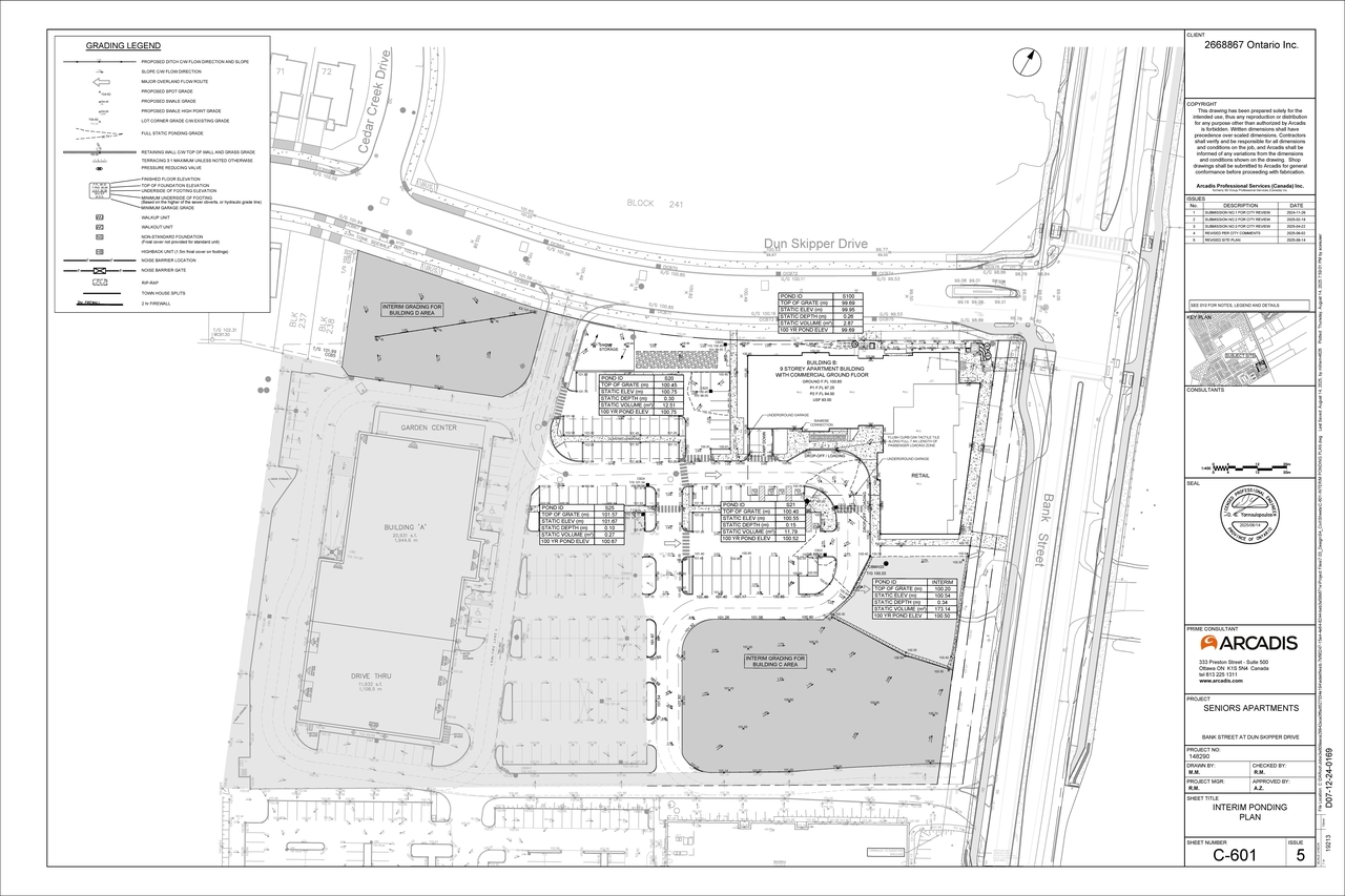 Construction site plan for project from page 64 of the file '2025-08-20 - Design Brief - D07-12-24-0169'