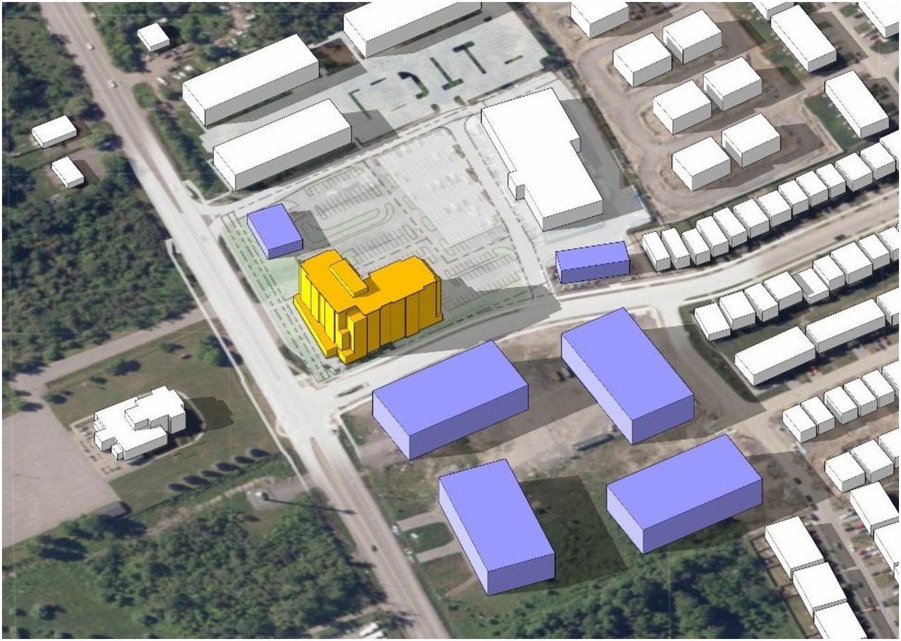 Construction site plan for project from page 22 of the file '2025-05-12 - Urban Design Brief - D07-12-24-0169'