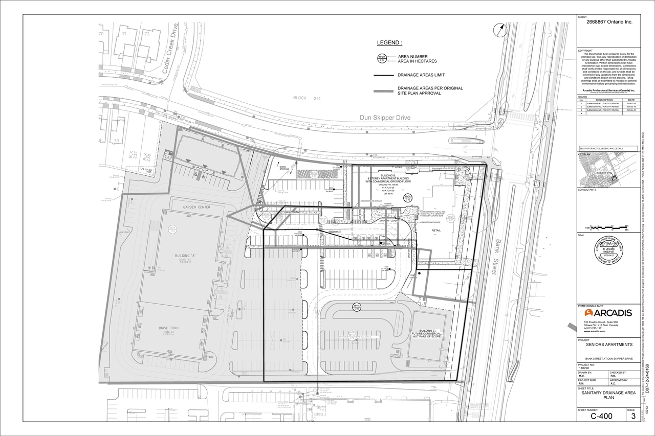 Construction site plan for project from page 76 of the file '2025-05-12 - Design Brief - D07-12-24-0169'
