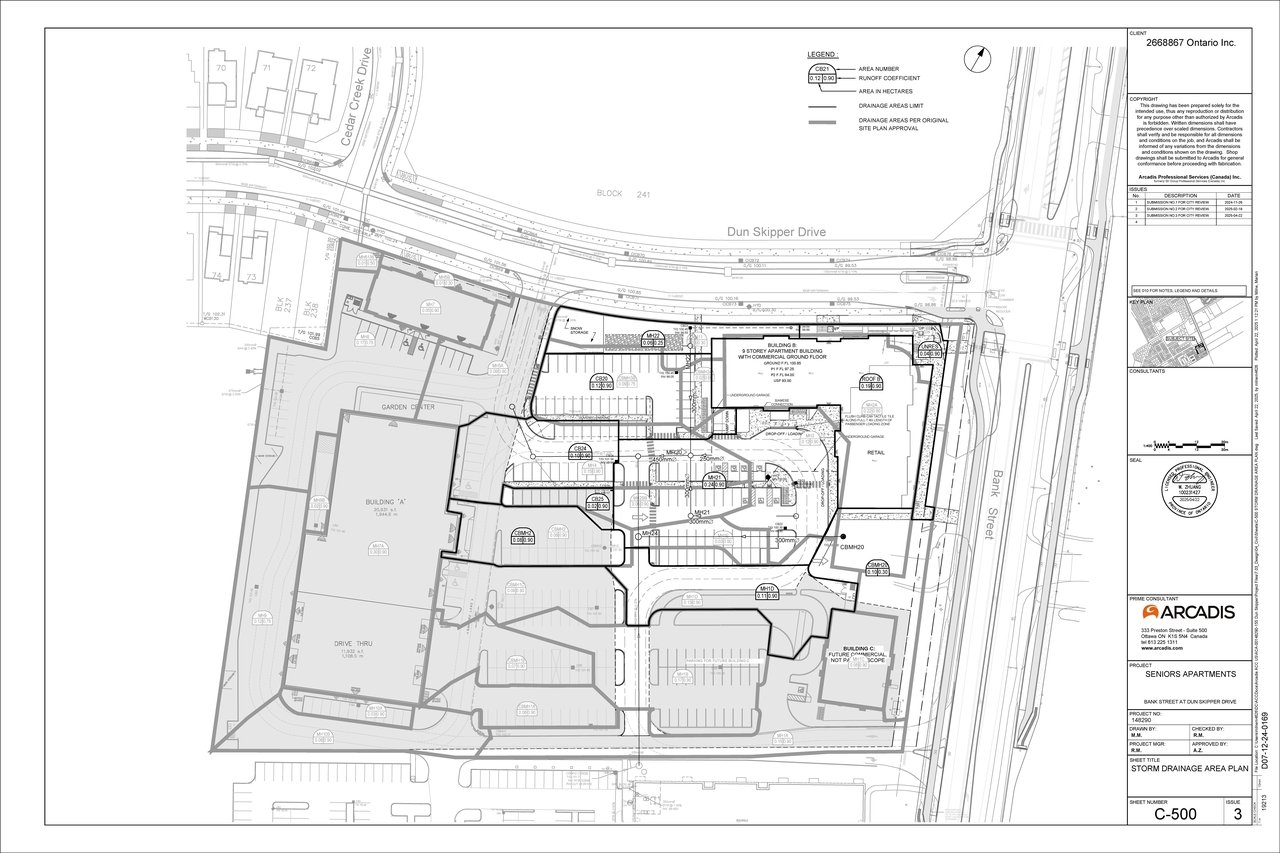 Construction site plan for project from page 89 of the file '2025-05-12 - Design Brief - D07-12-24-0169'