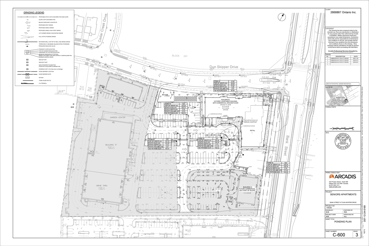 Construction site plan for project from page 91 of the file '2025-05-12 - Design Brief - D07-12-24-0169'