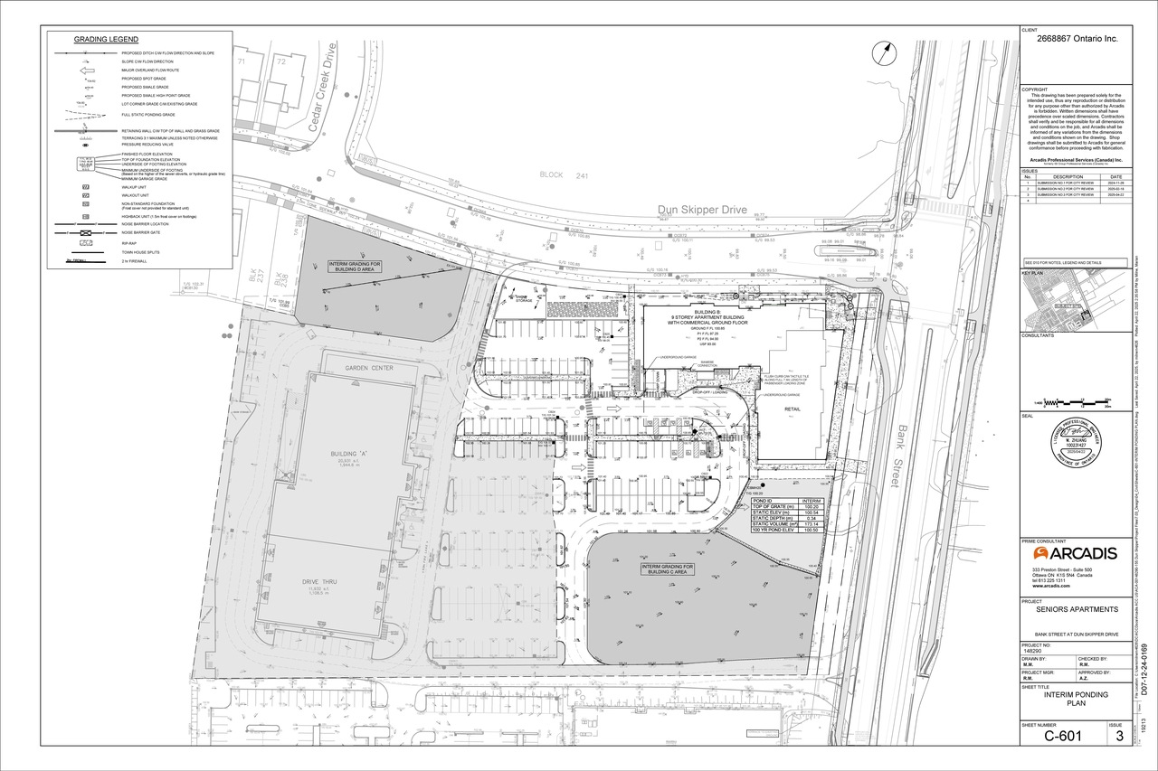Construction site plan for project from page 92 of the file '2025-05-12 - Design Brief - D07-12-24-0169'