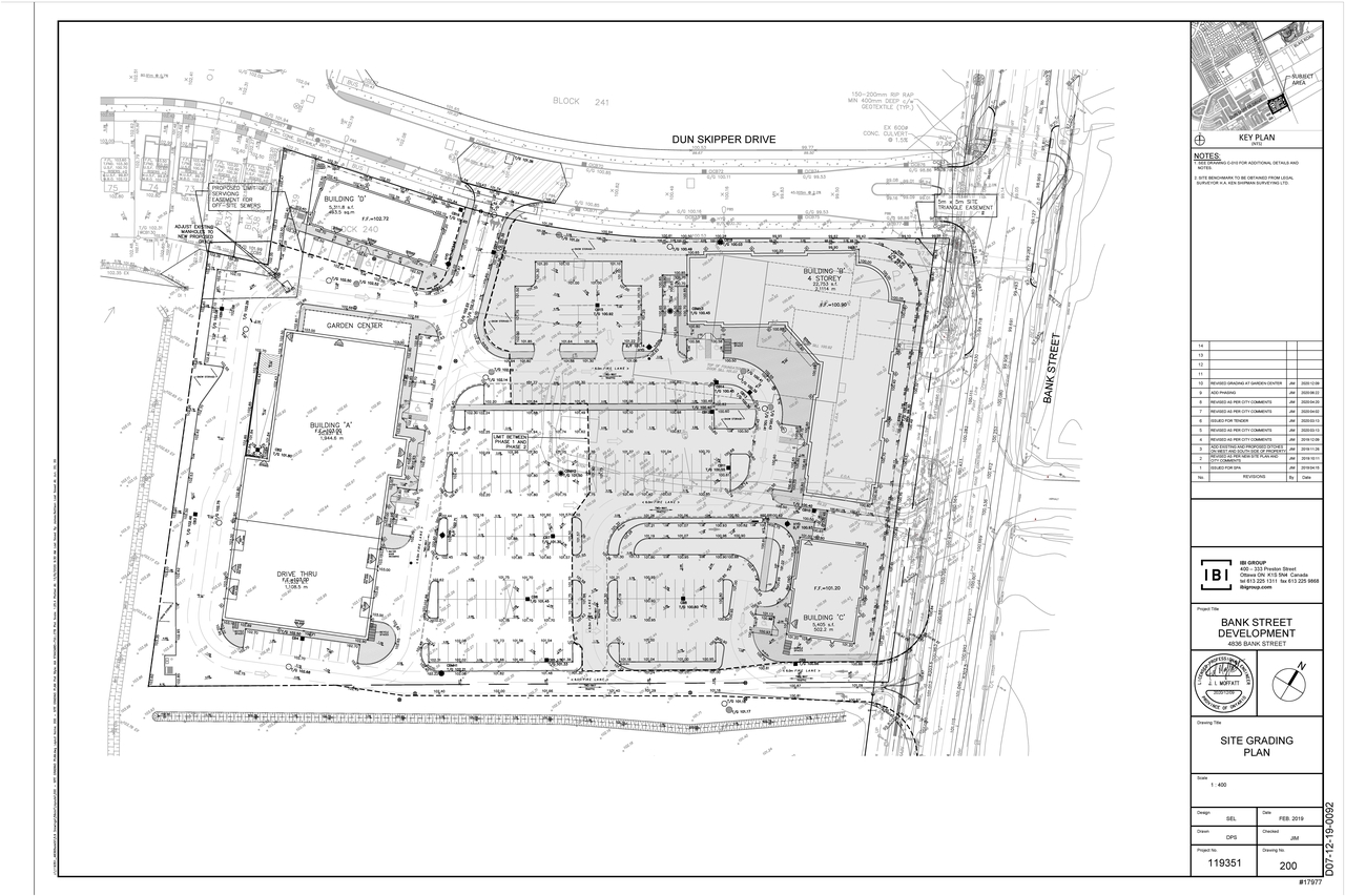 Construction site plan for project from page 113 of the file '2025-05-12 - Design Brief - D07-12-24-0169'