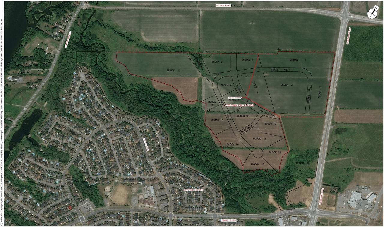 Construction site plan for project from page 26 of the file '2025-04-16 - Design Brief Phase 1 - D07-12-24-0170'