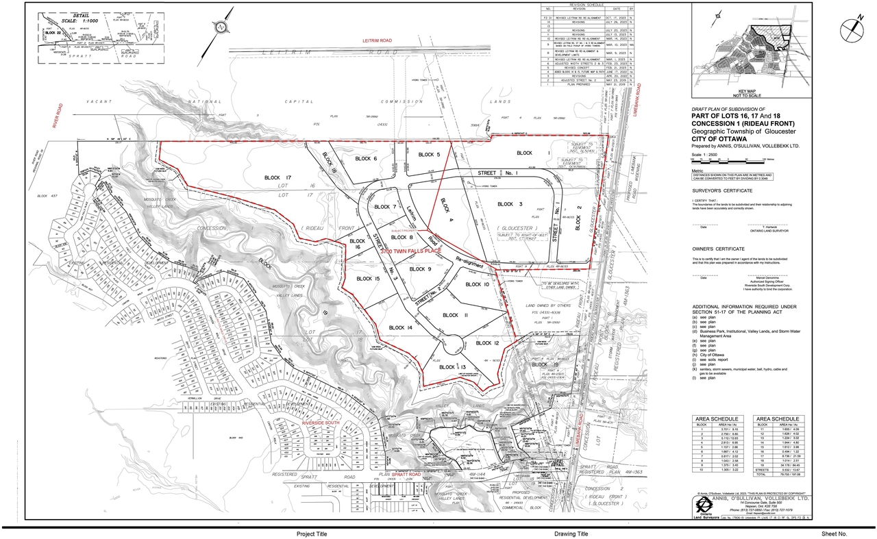 Construction site plan for project from page 27 of the file '2025-04-16 - Design Brief Phase 1 - D07-12-24-0170'