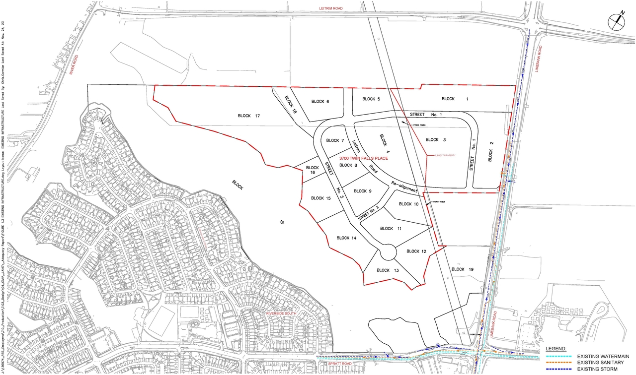 Construction site plan for project from page 28 of the file '2025-04-16 - Design Brief Phase 1 - D07-12-24-0170'