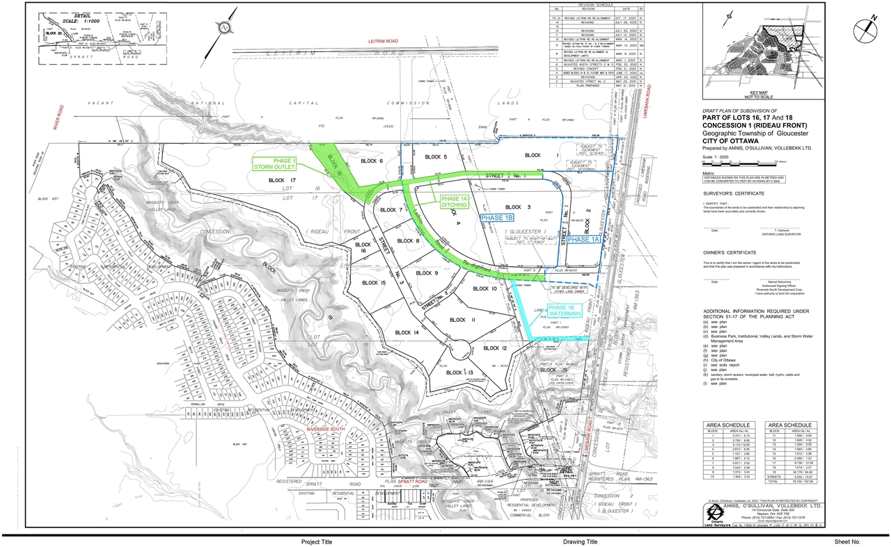 Construction site plan for project from page 29 of the file '2025-04-16 - Design Brief Phase 1 - D07-12-24-0170'