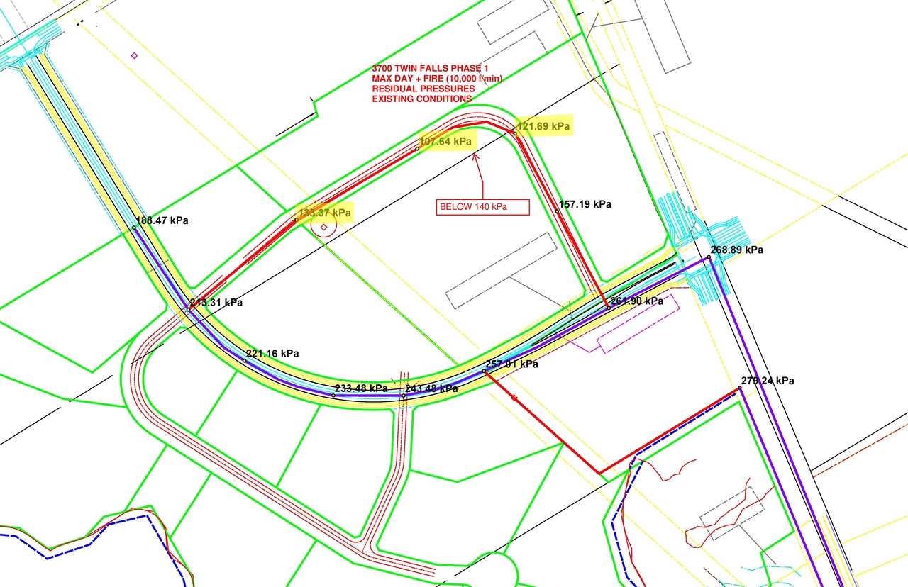 Construction site plan for project from page 49 of the file '2025-04-16 - Design Brief Phase 1 - D07-12-24-0170'