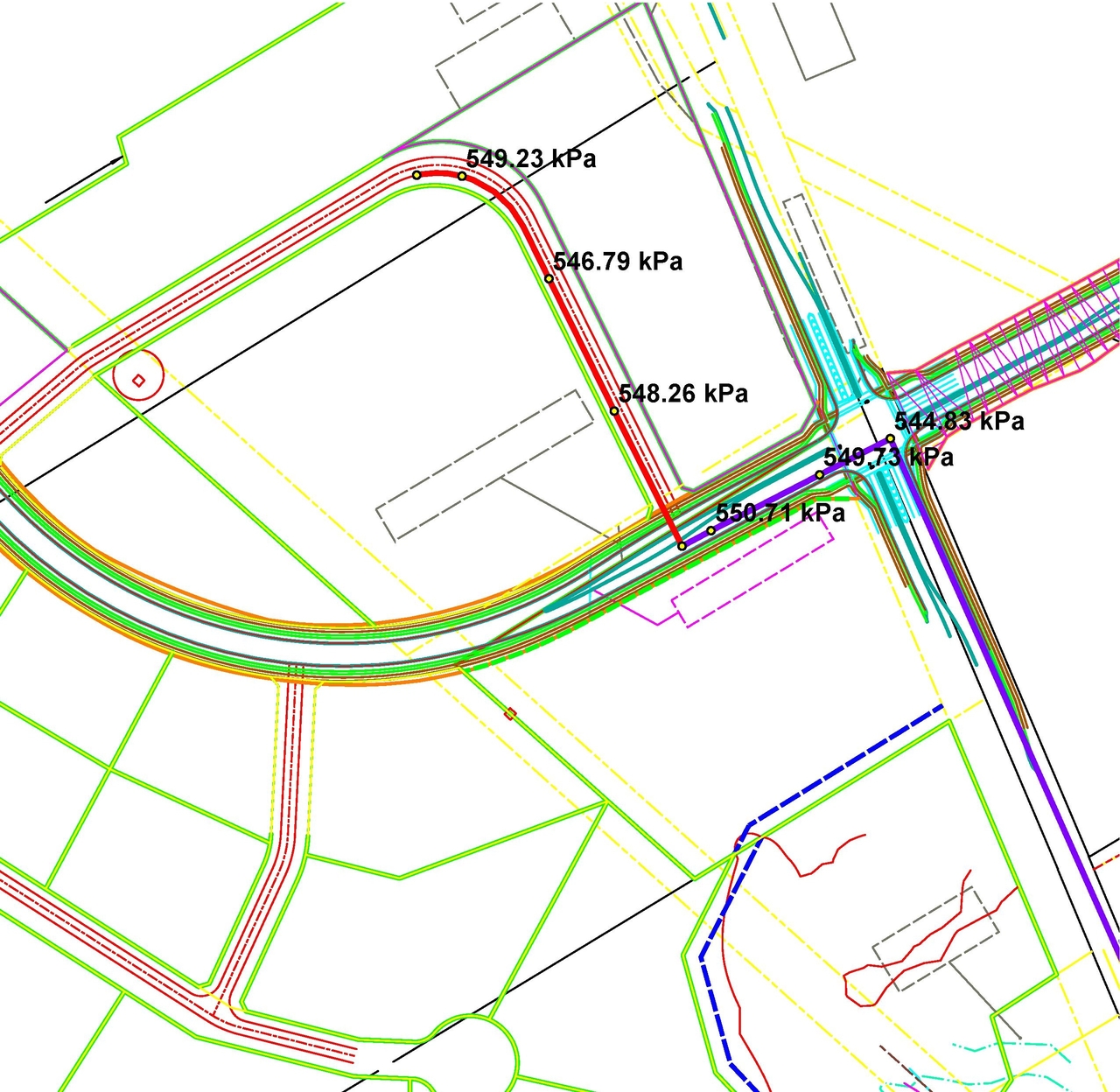 Construction site plan for project from page 58 of the file '2025-04-16 - Design Brief Phase 1 - D07-12-24-0170'