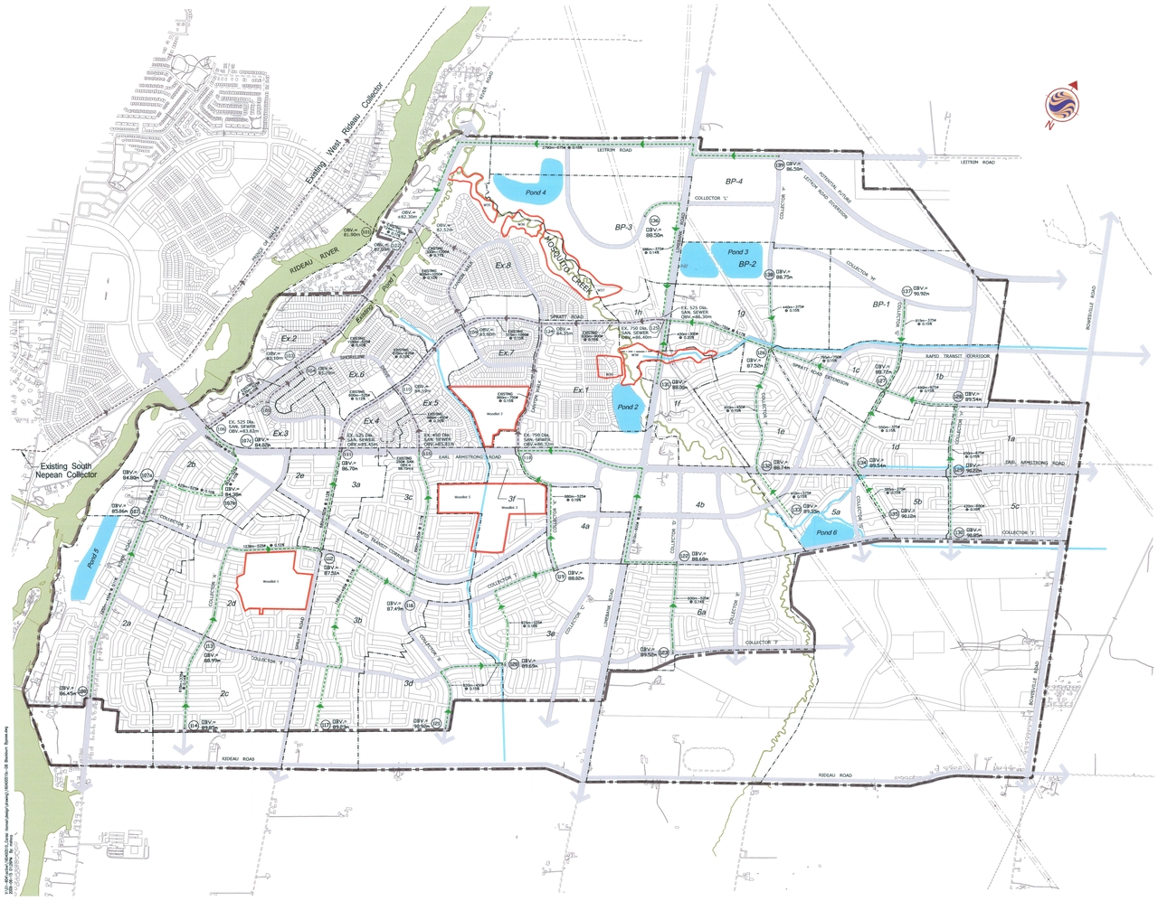 Construction site plan for project from page 77 of the file '2025-04-16 - Design Brief Phase 1 - D07-12-24-0170'
