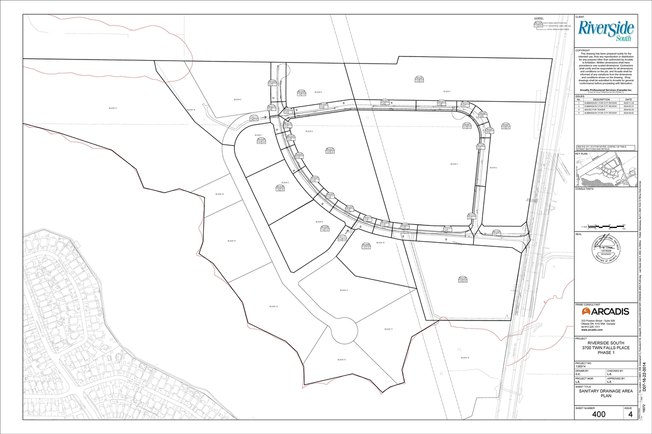 Construction site plan for project from page 80 of the file '2025-04-16 - Design Brief Phase 1 - D07-12-24-0170'