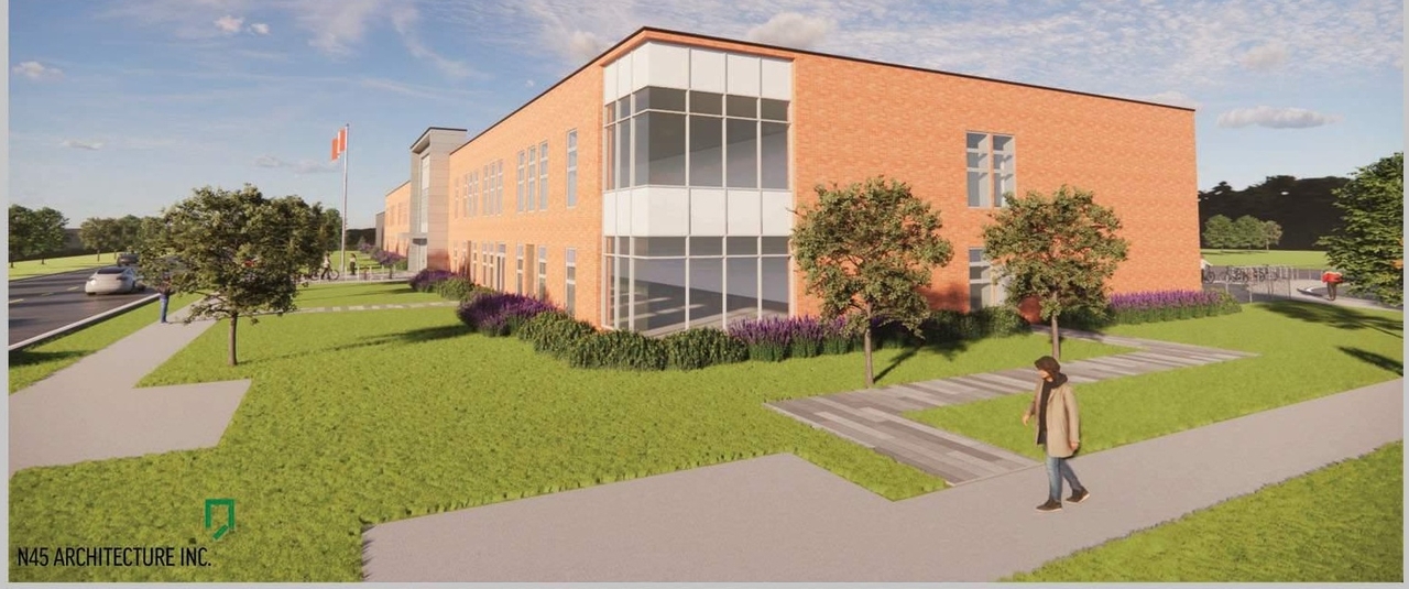 Rendering of building from page 4 of the file '2024-12-13 - ARCH ITECTURAL FLOOR PLANS ELEVATIONS - D07-12-24-0171'