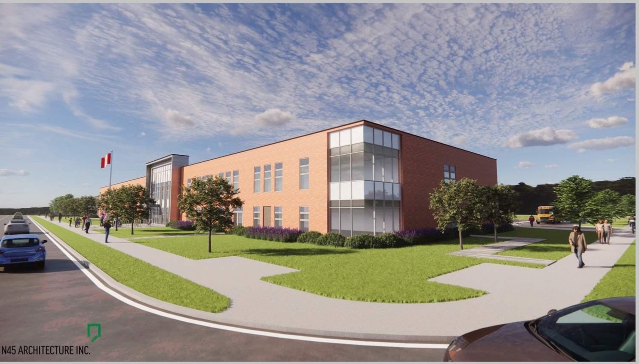 Rendering of building from page 4 of the file '2024-12-13 - ARCH ITECTURAL FLOOR PLANS ELEVATIONS - D07-12-24-0171'