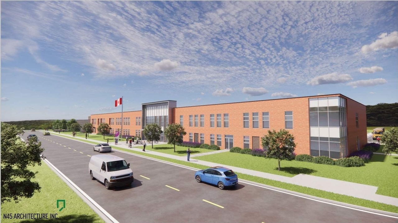 Rendering of building from page 4 of the file '2024-12-13 - ARCH ITECTURAL FLOOR PLANS ELEVATIONS - D07-12-24-0171'