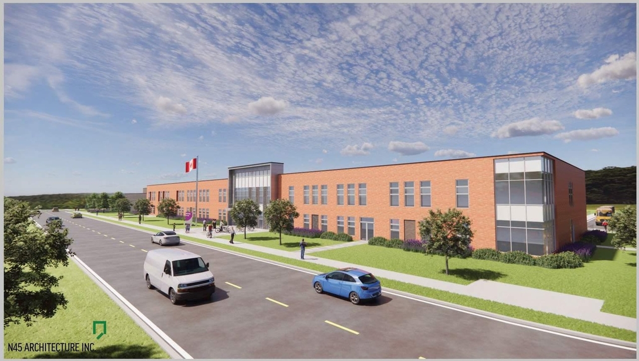 Rendering of building from page 4 of the file '2024-12-13 - ARCH ITECTURAL FLOOR PLANS ELEVATIONS - D07-12-24-0171'