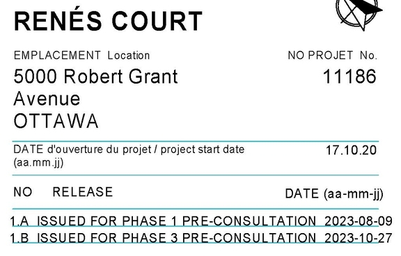 Construction site plan for project from page 1 of the file '2024-12-13 - Floor Plan - P3 Level Parking - D07-12-24-0172'