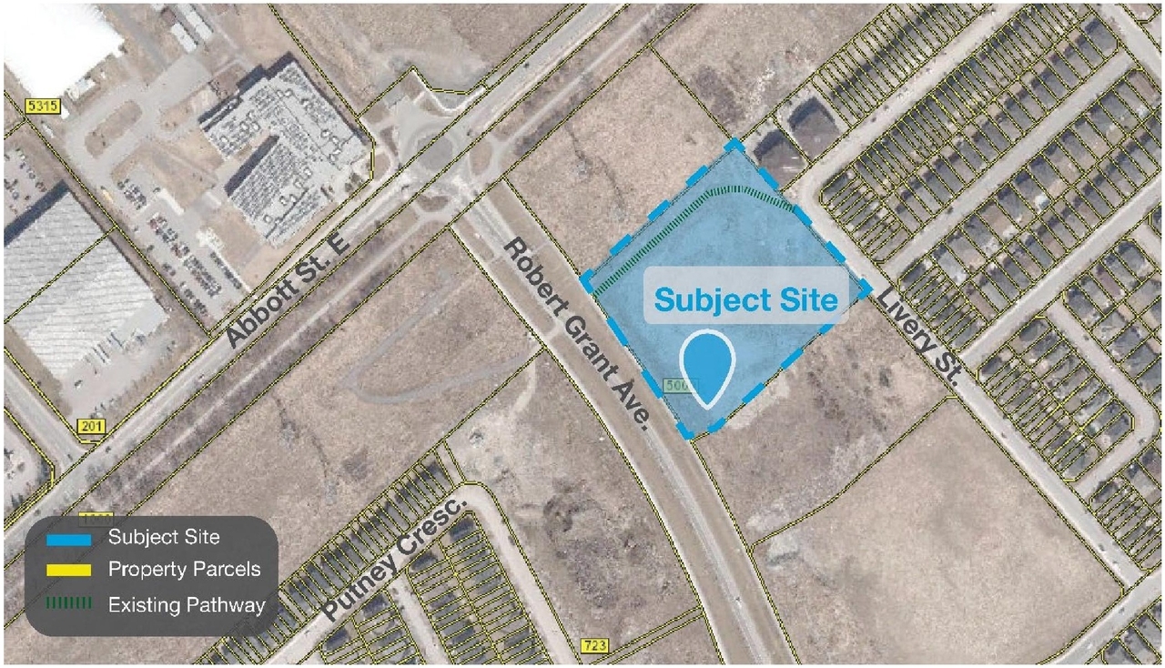 Construction site plan for project from page 4 of the file '2024-12-13 - Urban Design Brief - D07-12-24-0172'