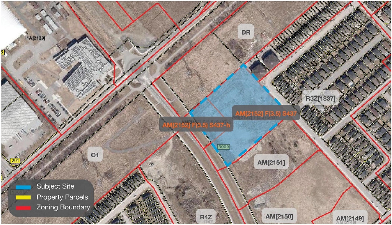 Construction site plan for project from page 12 of the file '2024-12-13 - Urban Design Brief - D07-12-24-0172'