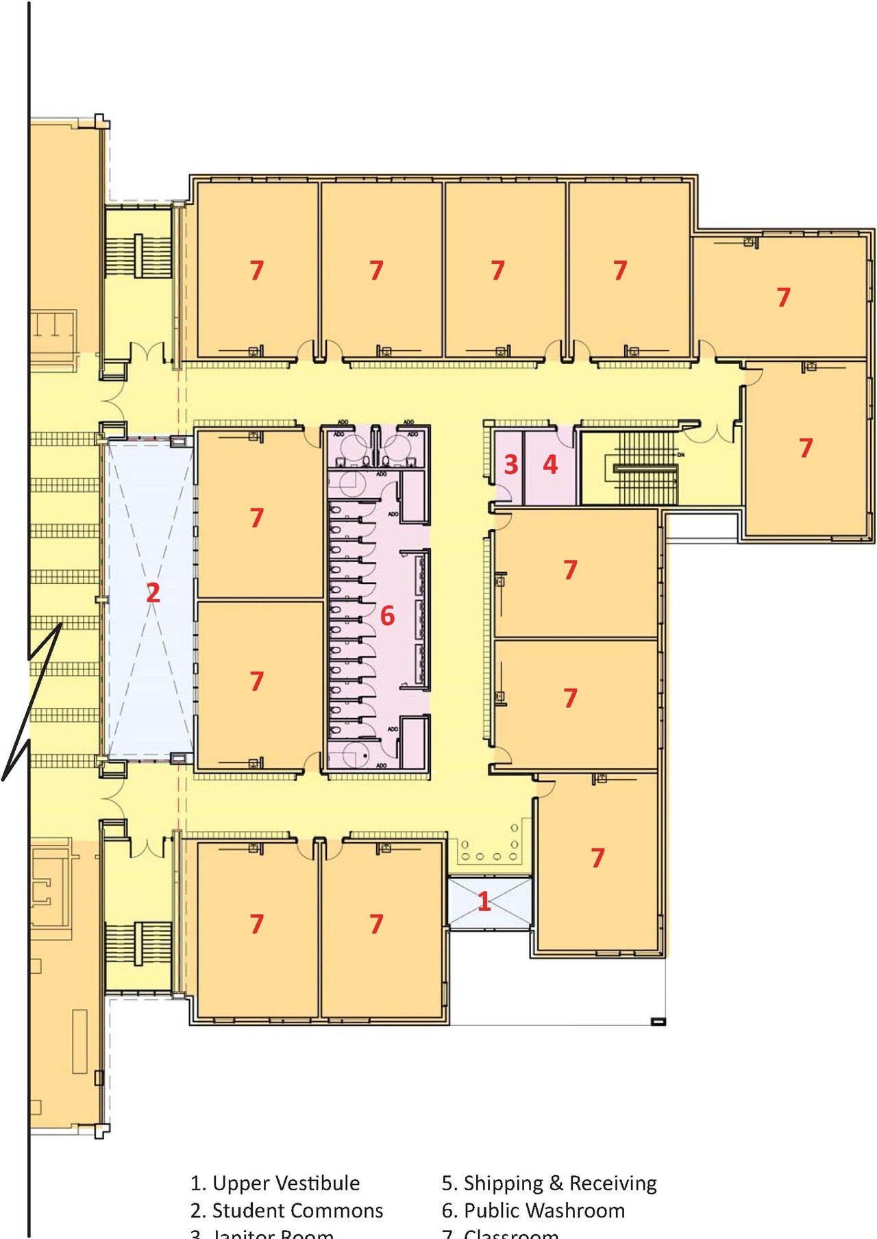 Floor plan for project from page 16 of the file '2024-12-16 - Urban Design Brief - D07-12-24-0173'