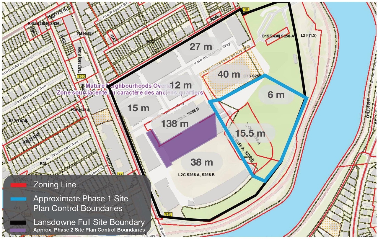 Construction site plan for project from page 29 of the file '2025-01-10 - Urban Design Review Panel Report - D07-12-24-0178'