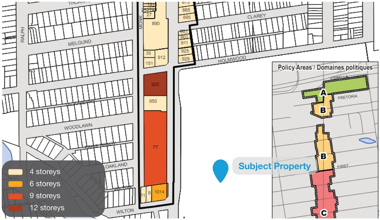 Construction site plan for project from page 29 of the file '2025-01-10 - Urban Design Review Panel Report - D07-12-24-0178'