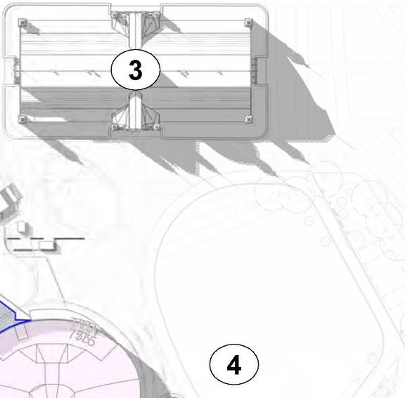 Construction site plan for project from page 60 of the file '2025-01-10 - Urban Design Review Panel Report - D07-12-24-0178'