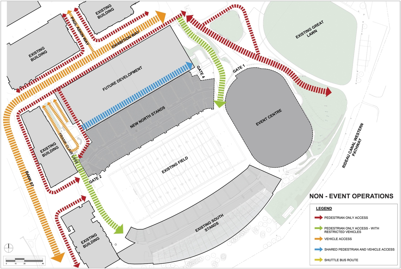 Construction site plan for project from page 38 of the file '2025-03-06 - Urban Design Brief NNS - D07-12-24-0178'